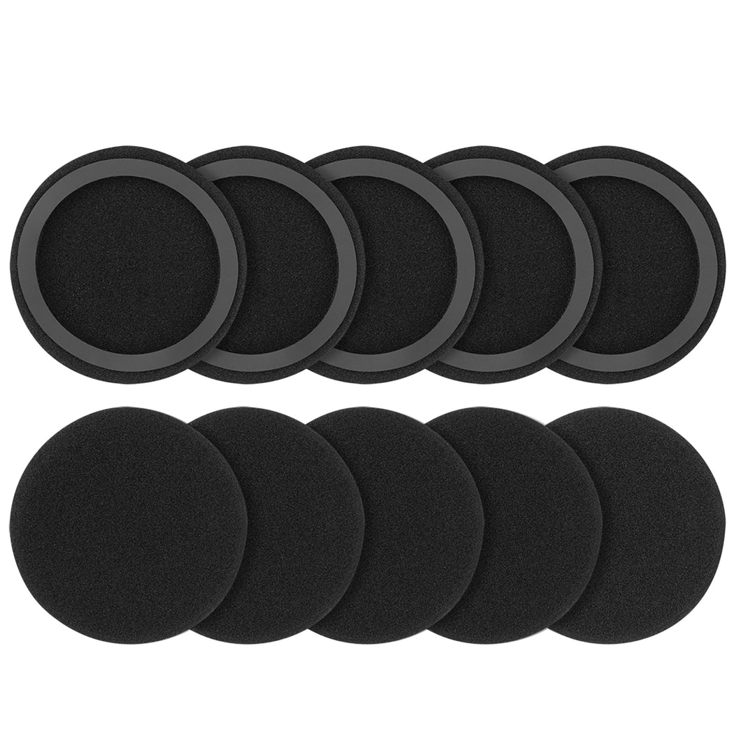 Geekria イヤーパッド QuickFit フォーム 互換性 ヘッドバンパッド アーカーゲー AKG K420, K402, K403, K412 ヘッドホンに対応 パッド イヤークッション / イヤーカップ (5 ペア)