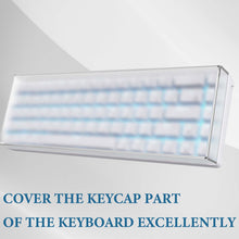 画像をギャラリービューアに読み込む, Geekria キーボード カバー ケース 互換品 Keychron K6 65% コンパクト 68キー ワイヤレス メカニカル キーボード フロストアクリルカバー 保護カバー
