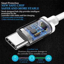 画像をギャラリービューアに読み込む, Geekria 充電ケーブル 互換性 USB 充電コード USB to USB-C グーグル Google Stadia, PlayStation 5, Xbox Series X, Series S に対応 (白/300cm)
