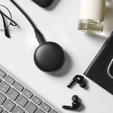 画像をギャラリービューアに読み込む, Geekria PUレザー 充電ケーブル 互換性 Type-C 充電コード USB to USB-C エレクトロニクスLG TONE Free T90S, TONE Free T80 TWS, TONE-FP9 に対応 (黒 / 30cm 2パック)
