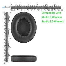 画像をギャラリービューアに読み込む, Geekria イヤーパッド QuickFit 互換性 パッド ビーツバイドクタードレ Beats Studio 3, Studio 3.0 Wireless (A1914) ヘッドホンに対応 パッド イヤー / イヤーカップ (プロテインレザー / シャドウグレイ)

