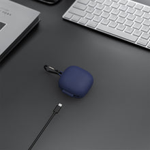画像をギャラリービューアに読み込む, Geekria シリコン カバー 互換性 カバー アンカー Anker Soundcore P40i 対応 True Wireless Earbuds 充電ケースカバー 外装カバー キーホルダーフック付き、充電ポートアクセス可能 (青)
