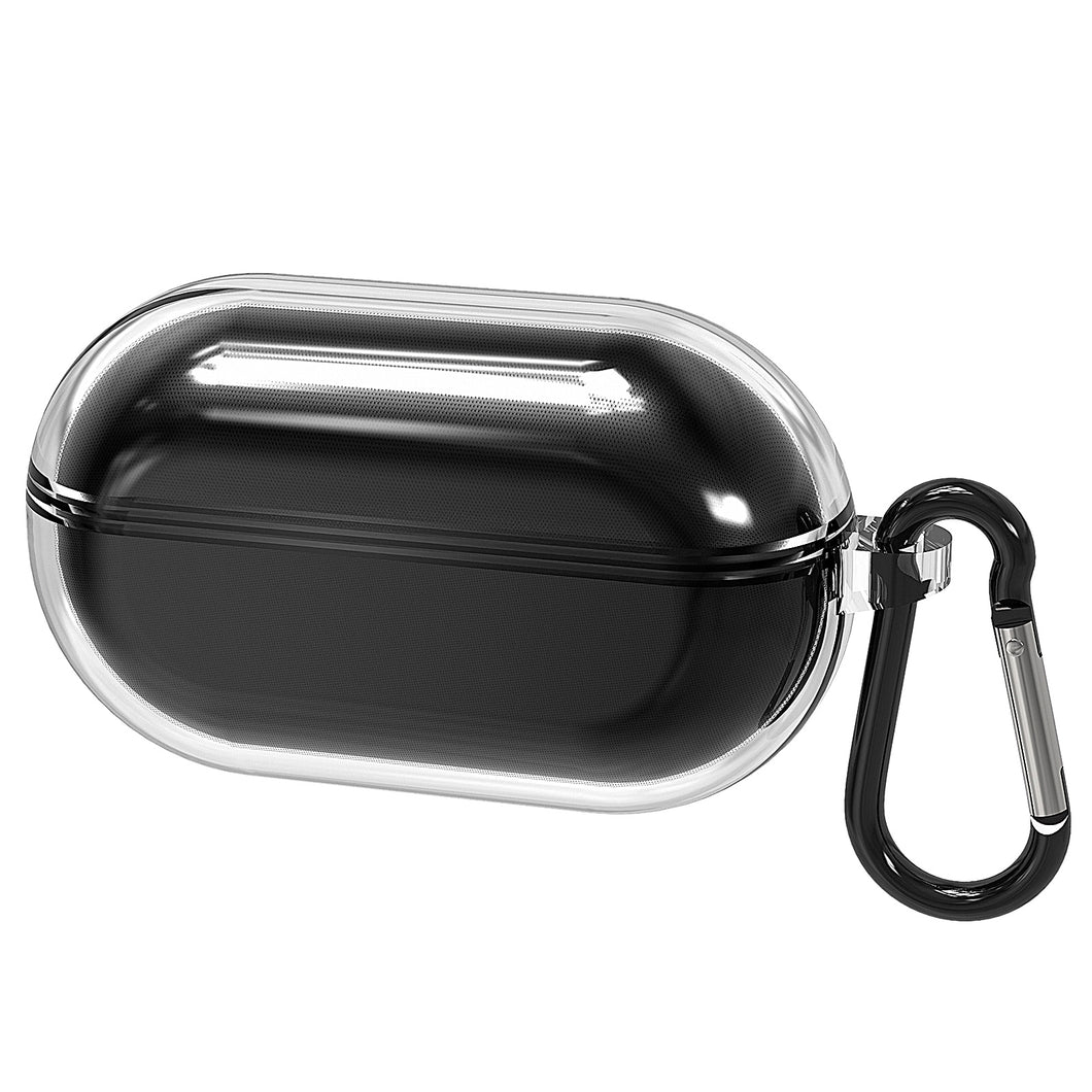 Geekria TPU カバー 互換性 カバー Sony ambien AM-TW01 対応 True Wireless Earbuds 充電ケース充電ケースカバー 外装カバー キーホルダーフック付き、充電ポートアクセス可能 (Clear)