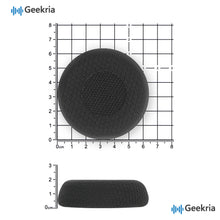 画像をギャラリービューアに読み込む, Geekria イヤーパッド Comfort 互換性 パッド ジャブラ Jabra Evolve 75/ 75UC/ 75+/ 75MS ヘッドホンに対応 パッド イヤー / イヤーカップ メッシュファブリック (黒)
