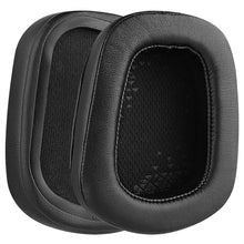 画像をギャラリービューアに読み込む, Geekria イヤーパッド QuickFit 互換性 パッド ロジクール Logitech G533, G633, G635, G933, G935 ヘッドホンに対応 パッド イヤー / イヤーカップ (プロテインレザー / ブラック)
