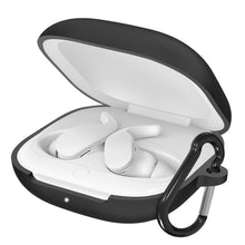 画像をギャラリービューアに読み込む, Geekria シリコン カバー 互換性 カバー Beats Fit Pro 対応 True Wireless Earbuds 充電ケース充電ケースカバー 外装カバー キーホルダーフック付き、充電ポートアクセス可能、フロントLED可視
