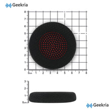 画像をギャラリービューアに読み込む, Geekria イヤーパッド Comfort 互換性 パッドプラントロニクス Plantronics Voyager Focus UC B825, Voyager 4210/ 4220/ 4310UC/ 4320UC, Blackwire C5200/ C5210/ C5220, Backbeat Sense ヘッドホンに対応 パッド イヤー / イヤーカップ メッシュファブリック (黒)
