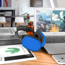 画像をギャラリービューアに読み込む, Geekria シリコンスキンカバー シリコンカバー 適合するAir-Pod Max ヘッドホンに対応/交換用 保護カバー シリコンカバー シリコンケース スクラッチプロテクションケース イヤピースカバー ヘッドセットスピーカースキンプロテクター（ブルー）
