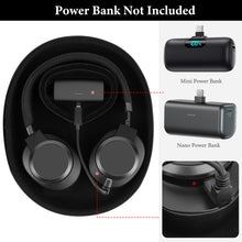 画像をギャラリービューアに読み込む, Geekria Elite 充電ヘッドホンケース ジェイビーエル JBL Tour ONE M3/M2、Tune 770NC、Live 650BTなどに対応 交換用ハードシェルトラベルキャリーバッグ (ブラック) パワーバンクなし
