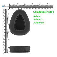画像をギャラリービューアに読み込む, Geekria イヤーパッド QuickFit 互換性 パッド スカルキャンディ Skullcandy Aviator, Aviator 2, Aviator2.0 ヘッドホンに対応 パッド イヤー / イヤーカップ ( プロテインレザー / ブラック )

