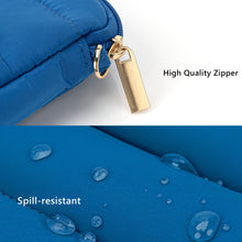 画像をギャラリービューアに読み込む, Geekria NOVA ヘッドホン用パフィーポーチ ジェイビーエル JBL Tour One M3、ゼンハイザー Sennheiser PXC 550-II、ボーズ Bose QC Ultra 対応 ソフトシェル交換用保護トラベルキャリーバッグ ケーブル収納付き (ブルー)
