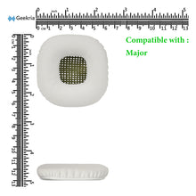 画像をギャラリービューアに読み込む, Geekria QuickFit イヤーパッド 互換性 パッド マーシャル Marshall Major, Major II, Major 2 ヘッドホンに対応 イヤパッド/イヤークッション/イヤーカップ ( プロテインレザー / 白い )
