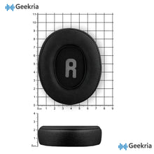 画像をギャラリービューアに読み込む, Geekria イヤーパッド QuickFit 互換性 パッド ジェイビーエル JBL Tune 700BT/ 750BTNC/ 710BT/ 720BT/ 760NC/ 770NC Wireless ヘッドホンに対応 パッド イヤー / イヤーカップ (プロテインレザー / ブラック)
