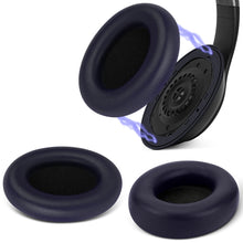 画像をギャラリービューアに読み込む, Geekria イヤーパッド SNAP マグネチック 互換性 パッド ビーツバイドクタードレ Beats Studio Pro ヘッドホンに対応 パッド イヤー / イヤーカップ プロテインレザー (青, 1組)
