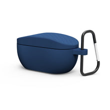 画像をギャラリービューアに読み込む, Geekria シリコン カバー 互換性 カバー JBL Wave 100TWS, VIBE 100 対応 True Wireless Earbuds 充電ケース充電ケースカバー 外装カバー キーホルダーフック付き、充電ポートアクセス可能 (Blue)
