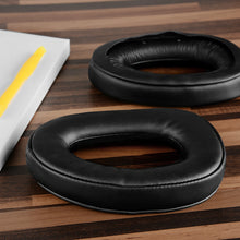 画像をギャラリービューアに読み込む, Geekria イヤーパッド QuickFit 互換性 パッド ゼンハイザー Sennheiser GSP 300, GSP 301, GSP 302, GSP 303, GSP 350, GSP 370 Gaming Headset ヘッドホンに対応 パッド イヤー / イヤーカップ (プロテインレザー / ブラック )
