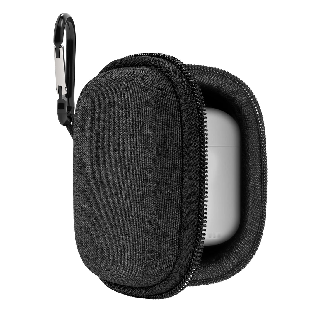 Geekria Shield イヤホンケース T5 II True Wireless 対応、ケーブル収納付き交換用ポータブルハードシェル旅行用キャリーバッグ (グレー)