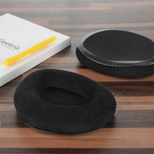 画像をギャラリービューアに読み込む, Geekria イヤーパッド Comfort 互換性 パッド ゼンハイザー Sennheiser RS160, HDR160, RS170, HDR170, RS175, RS180, RS185, RS195 ヘッドホンに対応 パッド イヤー / イヤーカップ ベロア (ブラック)
