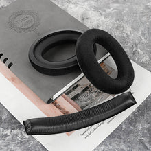 画像をギャラリービューアに読み込む, Geekria イヤーパッド + ヘッドバンド Sennheiser ゼンハイザー HD380 PRO, HD380, PC350, Game Zero 等 対応 交換 用 ヘッドホンパッド イヤーパッド イヤークッション セット (earpad+headband)
