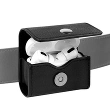 画像をギャラリービューアに読み込む, Geekria ベルト マグネット ケース カバーアップル Apple AirPods 4 AirPods Pro 2 AirPods Pro AirPods 3 イヤホン対応 ベルト ホルスター イヤホン スキン カバー ベルト クリップ 保護キャリングポーチ (ブラック)
