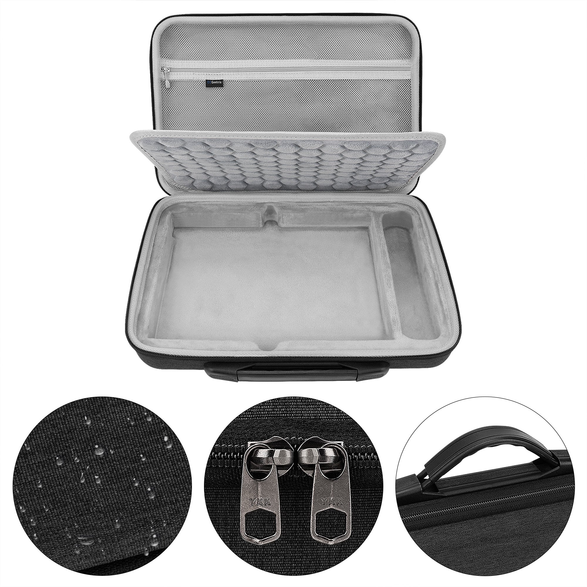 Geekria ハードシェル トラベル キャリングケース、ドラムマシンバッグ