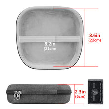 画像をギャラリービューアに読み込む, Geekria Shield ヘッドホンケース コルセア Corsair HS55、HS65、HS80、Virtuoso PRO ヘッドセット対応 交換用ハードシェル トラベルキャリーバッグ ケーブル収納付き (ダークグレー)
