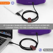 画像をギャラリービューアに読み込む, Geekria USB オーディオ ケーブル、ジェイビーエル JBL CHARGE 6 スピーカー対応、オーディオ伝送と充電、USB-C 交換用コード、コンピューター、ラップトップ、PC 用、丈夫なナイロン編み、頑丈 (4 フィート/120 cm)
