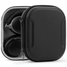 画像をギャラリービューアに読み込む, Geekria PRO 頑丈なヘッドホンケース ボーズ Bose QC Ultra II/SE/45、QC 35 II ゲーミングヘッドセット、QC 25 対応 ハードシェル 耐久性 多層保護 旅行用キャリーバッグ (ブラック)
