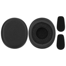 画像をギャラリービューアに読み込む, Geekria イヤーパッド QuickFit 互換性 パッド ロジクール Logitech H800 Wireless ヘッドホンに対応 パッド イヤー / イヤーカップ プロテインレザー (黒)
