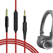画像をギャラリービューアに読み込む, Geekria ケーブル 互換性 オーディオコード アーカーゲー AKG K450, K451, K452, Q460, K480 ヘッドホンケーブル、2.5mm に適合する インラインマイクと音量コントロール 1.2m
