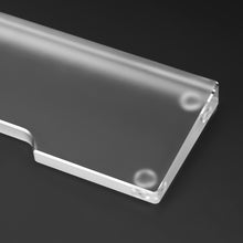 画像をギャラリービューアに読み込む, Geekria アクリル TKL キーボード リストレスト、80% レイアウト 87 キー メカニカル ゲーミング キーボード用。人間工学に基づいた設計でタイピングが簡単で痛みを軽減。レイザー Razer TKL キーボード、ロジクール Logicool TKL キーボードに対応 (フロスト)
