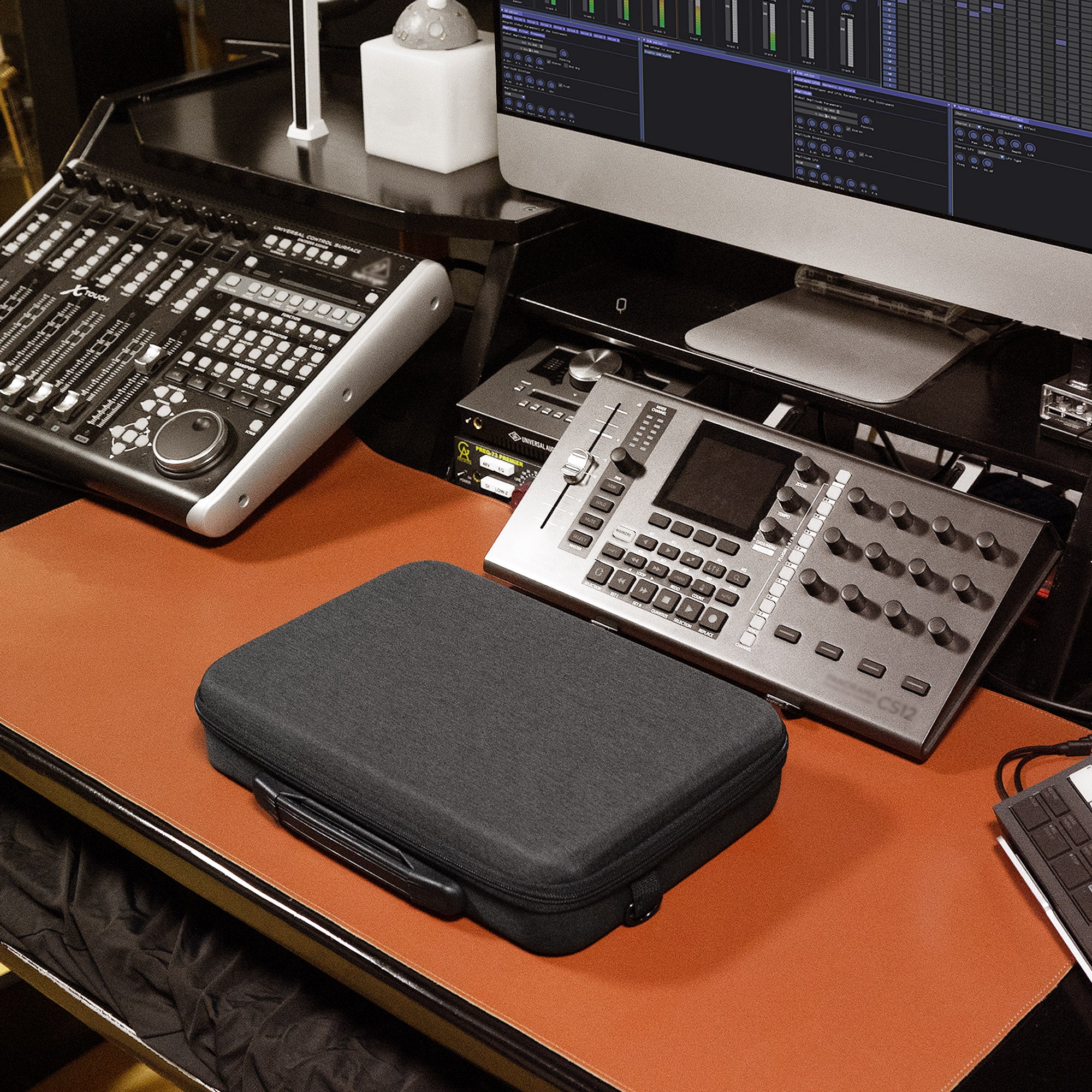 Geekria ハードシェル トラベル キャリングケース、ドラムマシンバッグ