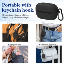 画像をギャラリービューアに読み込む, Geekria シリコンカバー 互換性 カバージェイビーエル JBL Endurance Race 2 対応 True Wireless Earbuds 充電ケースカバー 外装カバーキーホルダーフック付き 、充電ポートアクセス可能、フロントLED可視
