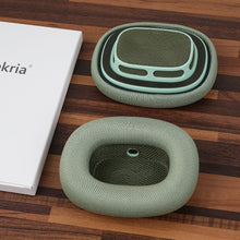 画像をギャラリービューアに読み込む, Geekria イヤーパッド Comfort 互換性 パッド アップル Apple AirPods MAX (A2096), AirPodsMAX2 (A3184) ヘッドホンに対応 パッド イヤー / イヤーカップ (メッシュファブリック/緑)

