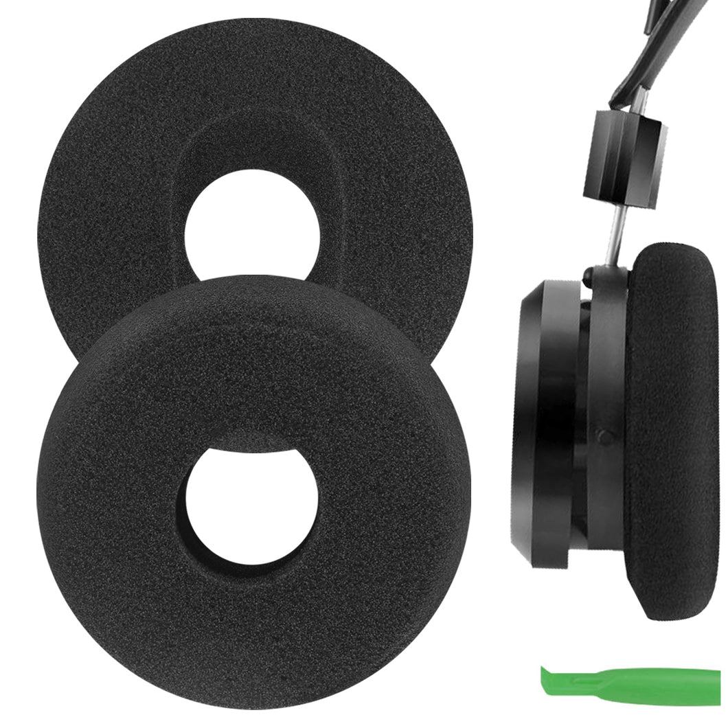 Geekria イヤーパッド Comfort 互換性 パッド グラド GRADO PS1000, GS1000i, RS1i, RS2i, SR325IS, GW100x ヘッドホンに対応 パッド イヤー / イヤーカップ (フォーム / ブラック)