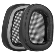 画像をギャラリービューアに読み込む, Geekria QuickFit イヤーパッド 互換性 パッド ロジクール Logitech G433, G233, G PRO ヘッドホンに対応 イヤパッド/イヤークッション/イヤーカップ ( プロテインレザー / ブラック )
