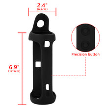 画像をギャラリービューアに読み込む, Geekria シリコーン スピーカーケース カバー 互換性カバー ジェイビーエル JBL FLIP 5 に 対応 保護用の防水ソフトスキン、Bluetoothスピーカーケース、キーホルダーフック付き (黒)
