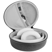 画像をギャラリービューアに読み込む, Geekria ケース Sheild ヘッドホンケース 互換性 ハードケース 旅行用 ハードシェルケース ビーツバイドクタードレ Beats Studio Pro, Studio3.0 Wireless, Studio2.0, Studio, Solo Pro ヘッドホンに対応 収納ポーチ付き（ダークグレー）
