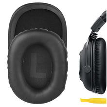 画像をギャラリービューアに読み込む, Geekria イヤーパッド QuickFit 互換性 パッド ロジクール Logitech G Pro, G Pro X, G433, G233, G Pro X 2 ヘッドホンに対応 イヤパッド/イヤークッション/イヤーカップ ( プロテインレザー / ブラック )
