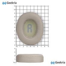 画像をギャラリービューアに読み込む, Geekria イヤーパッド QuickFit 互換性 パッドジェイビーエル JBL Tune 700BT/ 750BTNC/ 710BT/ 720BT/ 760NC/ 770NC Wireless ヘッドホンに対応 パッド イヤー / イヤーカップ プロテインレザー (金)
