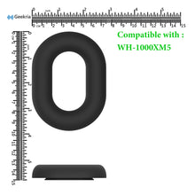 画像をギャラリービューアに読み込む, Geekria イヤーパッドカバー シリコンカバー 適合する ソニー Sony WH-1000XM5, WH1000XM5 Wireless ヘッドホンに対応/交換用 保護カバー シリコンカバー シリコンケース スクラッチプロテクションケース イヤピースカバー ヘッドセットスピーカースキンプロテクター（ブラック）
