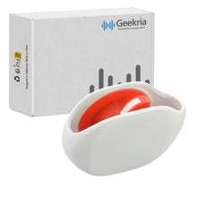 画像をギャラリービューアに読み込む, Geekria イヤホン 収納 巻き取り式 密閉型インナーイヤーヘッドホン 耳掛け式イヤホン 用 イヤホンケース コード収納
