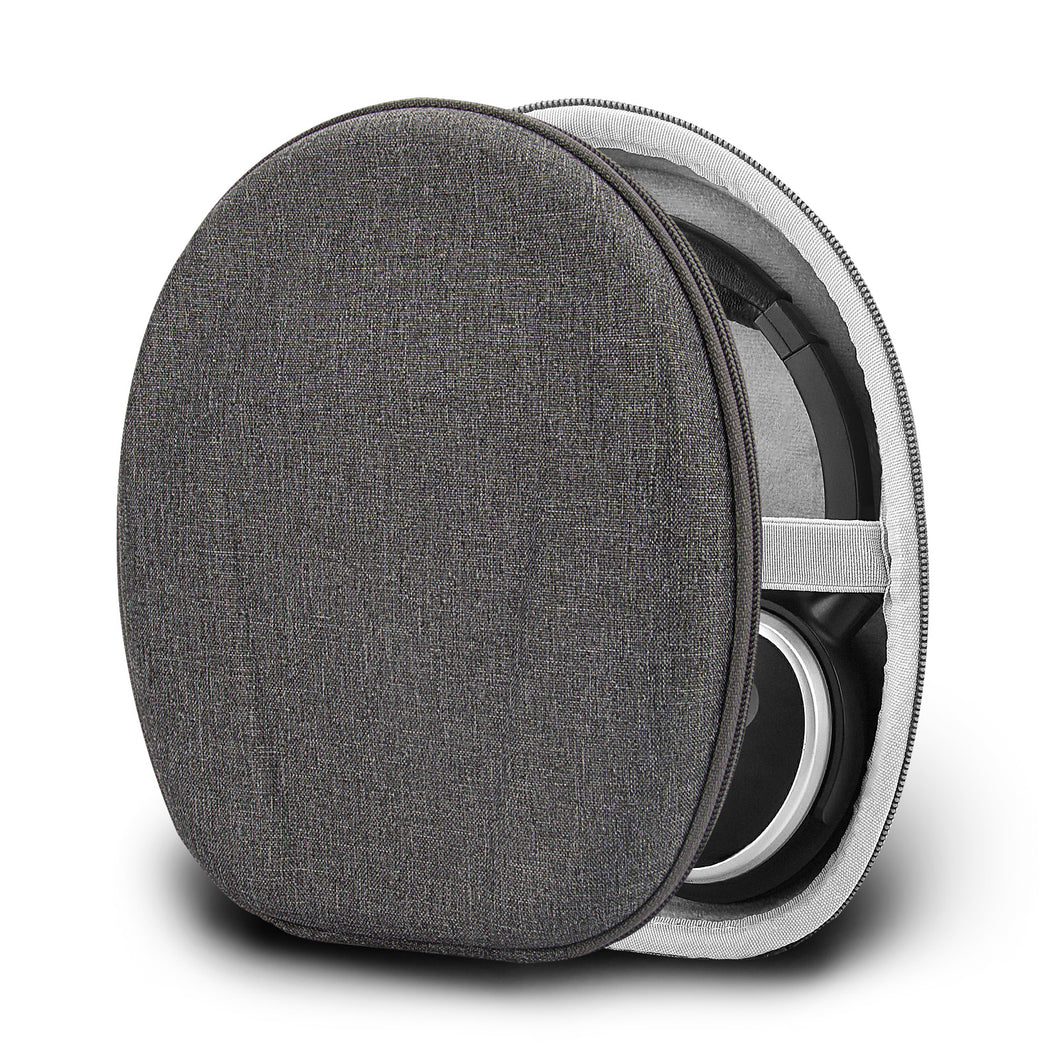 Geekria ケース Sheild ヘッドホンケース 互換性 ハードケース 旅行用 ハードシェルケース オーディオテクニカ ATH SR5BK, SR5BTBK, ANC9, ANC7, ANC9B, ANC20, ES3, FW5, ES10, Sennheiser HD218, HD228, HD238 に対応 収納ポーチ付き (ブラック)