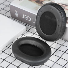 画像をギャラリービューアに読み込む, Geekria イヤーパッド QuickFit 互換性 パッド エディファイアー Edifier W800BT (CMIIT ID:2019DP1007) ヘッドホンに対応 パッド イヤー / イヤーカップ ( プロテインレザー / ブラック )
