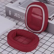 画像をギャラリービューアに読み込む, Geekria QuickFit イヤーパッド 互換性 パッド ロジクール Logitech G433 G233 G PRO ヘッドホンに対応 イヤパッド/イヤークッション/イヤーカップ ( メッシュファブリック / 赤 )
