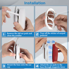 画像をギャラリービューアに読み込む, Geekria イヤーパッド SNAP マグネチック 互換性 パッド ビーツバイドクタードレ Beats Studio Pro ヘッドホンに対応 パッド イヤー / イヤーカップ プロテインレザー (ピンク+レッド, 2組)
