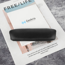 画像をギャラリービューアに読み込む, Geekria ヘッドバンド 互換性 ヘッドホンヘッドバンド プロテインレザー パッド ロジクール Logitech G35 対応 交換用 (ブラック)
