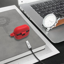 画像をギャラリービューアに読み込む, Geekria シリコン カバー 互換性 カバー JBL Tune 130NC TWS 対応 True Wireless Earbuds 充電ケース充電ケースカバー 外装カバー キーホルダーフック付き、充電ポートアクセス可能 (Red)
