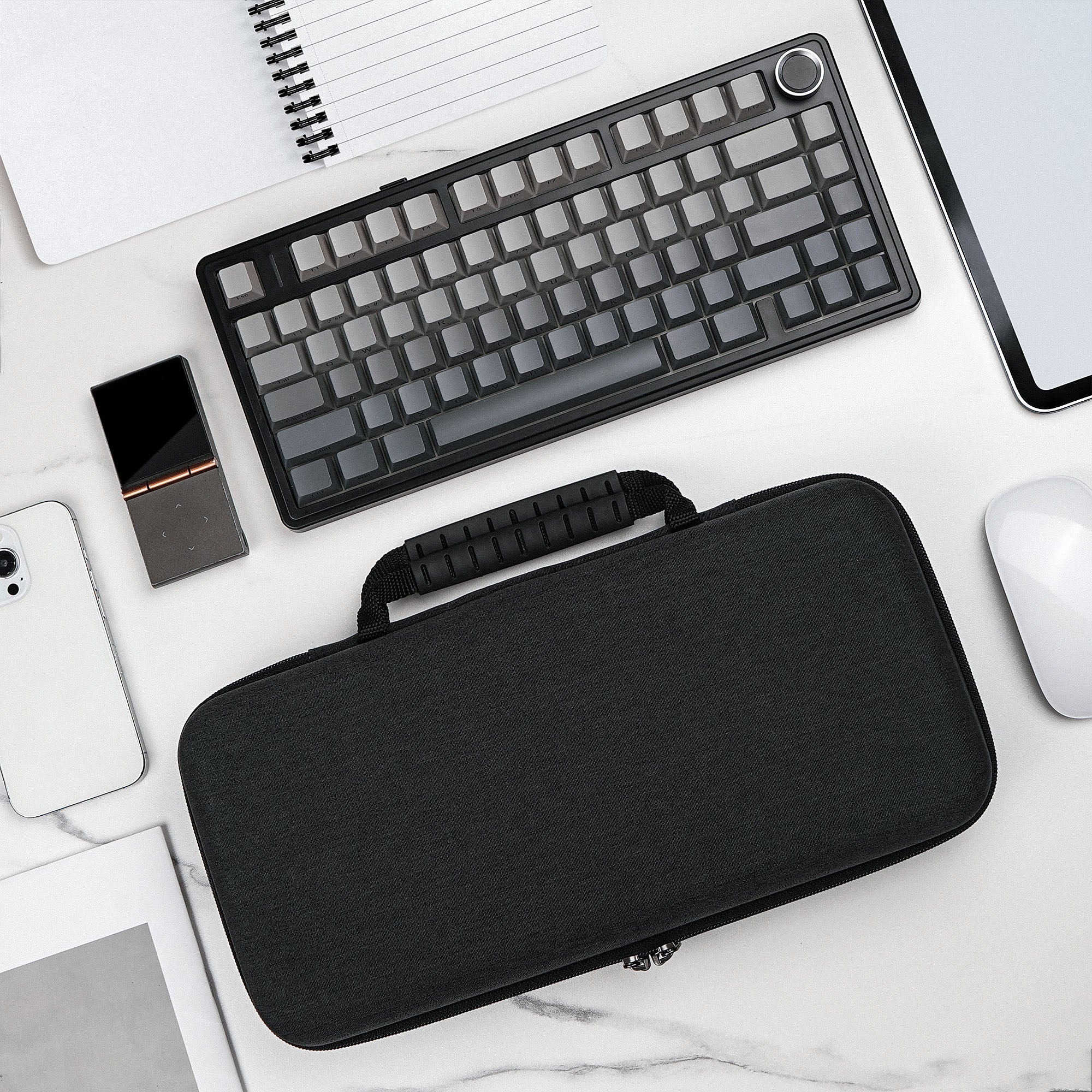 Geekria 75% キーボードケース、84キーゲーミングキーボード用ハード