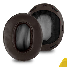 画像をギャラリービューアに読み込む, Geekria イヤーパッド QuickFit 互換性 パッド ソニー SONY MDR-1A, MDR-1ADAC ヘッドホンに対応 パッド イヤー / イヤーカップ ( ベロア / 褐色 )
